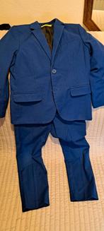 2 delig pak blauw maat 122/128 met print op de rug, Kinderen en Baby's, Kinderkleding | Maat 122, Ophalen of Verzenden, Zo goed als nieuw