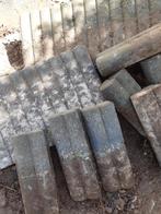 Gratis en uithalen Betonnen Borderstenen / Palissadebanden, Ophalen, Gebruikt, Beton