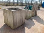 Plantenbak, boombak, bloempot, hardhout, Tuin en Terras, Ophalen, Vierkant, Tuin, Zo goed als nieuw