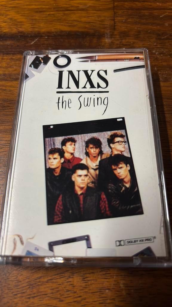Inxs muziek cassette the Swing 10 tracks Dolby, Cd's en Dvd's, Cassettebandjes, Zo goed als nieuw, 1 bandje, Ophalen of Verzenden