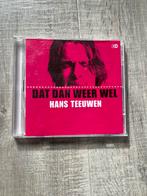 Hans teeuwen - dat dan weer wel dubbel cd, Ophalen of Verzenden, Zo goed als nieuw