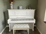 Piano, Muziek en Instrumenten, Piano's, Ophalen, Gebruikt, Wit, Piano