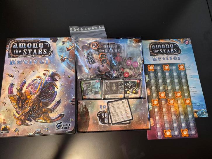 Among the Stars: Revival Bordspel, Hobby en Vrije tijd, Verzamelkaartspellen | Magic the Gathering, Zo goed als nieuw, Overige typen