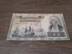 Heel mooi biljet 20 gulden Emma, Prachtig, Ophalen of Verzenden, 25 gulden