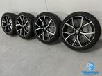 VW Golf 8 GTI GTD R 5H Estoril look 18 inch zwarte velgen 5x