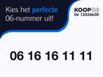 Uniek 06-nummer: 0616161111, Ophalen of Verzenden, Nieuw, Overige providers, Simkaart