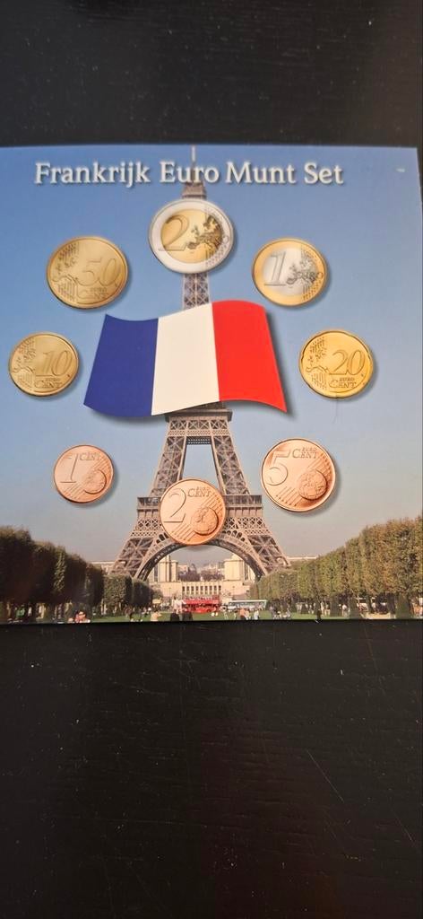 Setje Frankrijk bieden, Ophalen of Verzenden, Frankrijk, 2 euro