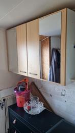 Keukenkastjes 2 stuks, Huis en Inrichting, Badkamer | Badkamermeubels, Minder dan 100 cm, 25 tot 50 cm, Gebruikt, Spiegelkast