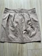 Benneton rokje oudroze / beige S, Ophalen of Verzenden, Zo goed als nieuw, Maat 38/40 (M), Roze
