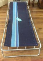 Campingbed Logeerbed Strandbed Ligbed Stretcher bed  Met ext, Ophalen of Verzenden, Gebruikt, Aluminium, Verstelbaar