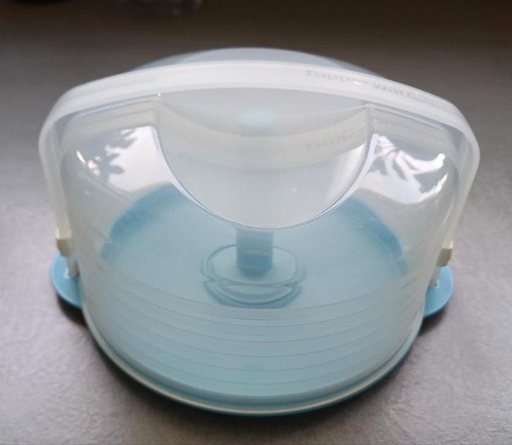 Nieuw klein handig Tupperware kaas stolpje / kruidenboter., Huis en Inrichting, Keuken | Tupperware, Nieuw, Overige typen, Blauw