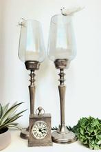 2pcs rivièra maison XL  candleholders ( klok kado), Huis en Inrichting, Ophalen