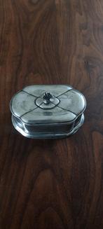 Snuifdoos Tin, Antiek en Kunst, Antiek | Tin, Ophalen of Verzenden