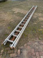 Schuifladder 10 m, Doe-het-zelf en Verbouw, Ladders en Trappen, Ophalen, Gebruikt, Ladder, 4 meter of meer