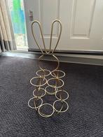 Metalen eierstandaard  in de vorm van een konijn, Overige kleuren, 25 tot 50 cm, Ophalen of Verzenden, Zo goed als nieuw