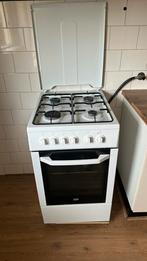 Gasfornuis met oven + gasslang, Witgoed en Apparatuur, Fornuizen, Ophalen, Gebruikt, 4 kookzones, Gas