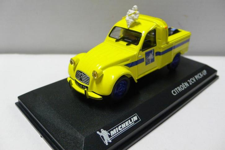 citroen 2cv pick up - michelin-  1/43, Hobby en Vrije tijd, Modelauto's | 1:43, Nieuw, Auto, Overige merken, Verzenden