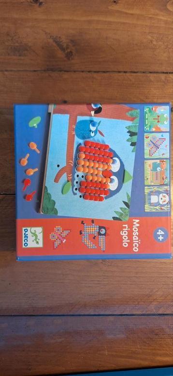 Mozaïek spel - Djeco Mosaico Rigolo beschikbaar voor biedingen