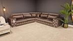 Direct ophalen | Velvet hoekbank Taupe | Showroom Utrecht, Info@trendvortex.com, Hoekbank, 150 cm of meer, Trend vortex