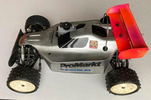 Vintage Graupner Roadfighter nitro buggy, Hobby en Vrije tijd, Modelbouw | Radiografisch | Auto's, Gebruikt, Auto offroad, Nitro