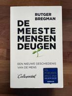 De meeste mensen deugen - Rutger Bregman, Ophalen of Verzenden, Gelezen, Wetenschap
