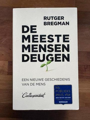 De meeste mensen deugen - Rutger Bregman beschikbaar voor biedingen