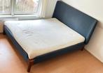 Stoer en stijlvol bed (160x200) in nette staat, Ophalen, Gebruikt, Tweepersoons, 160 cm