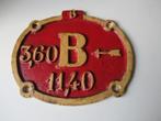 Gietijzer Bord, Verzamelen, Merken en Reclamevoorwerpen, Ophalen of Verzenden, Gebruikt, Gebruiksvoorwerp