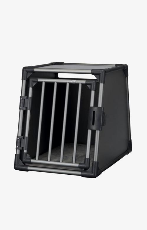 Trixie Vervoersbox Aluminium Grafiet 74X55X61 cm, Dieren en Toebehoren, Transportboxen, Gebruikt, Ophalen