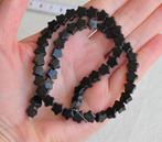 Streng onyx sterretjes, 8.5 mm, 40.0 cm, 53 stuks, Ophalen of Verzenden, Nieuw, Kraal