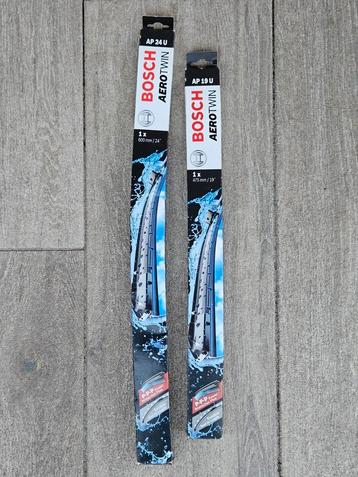 Set Bosch Aerotwin ruitenwissers - AP19U / AP24U beschikbaar voor biedingen
