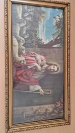 Schilderij Jezus als Herder - 86x44cm, Antiek en Kunst, Ophalen of Verzenden