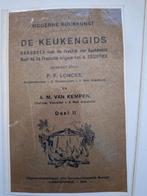 De Keukengids Deel II - 1919 - Escoffier, Gelezen, P. F. Loncke & A. M. van Kempen, Ophalen of Verzenden, Hoofdgerechten