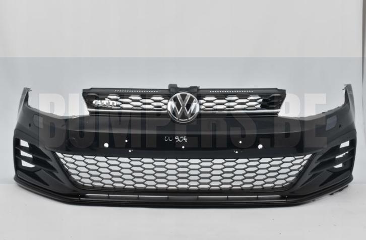 Bumper VOLKSWAGEN GOLF 7 GTD FACELIFT 2017- 4XPDC Voorbumper, Auto-onderdelen, Carrosserie en Plaatwerk, Bumper, Voor, Gebruikt