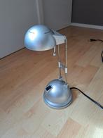 Aluminium (Bureau)lamp, Gebruikt, Vintage, Ophalen of Verzenden, Metaal