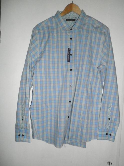 overhemd maat  large merk : Lords of harlech  , Kleding | Heren, Overhemden, Nieuw, Halswijdte 41/42 (L), Blauw, Ophalen of Verzenden