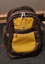 Reis tas trolley rugzak geel en grijs, Ophalen, 30 cm of meer, Geel, Nieuw