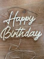 Happy Birthday Neon Sign, Hobby en Vrije tijd, Feestartikelen | Verhuur, Ophalen, Zo goed als nieuw, Verjaardag