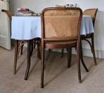 Ronde tafel met 4 Thonet stoelen, Ophalen, Gebruikt, Thonet, Minder dan 4 stoelen