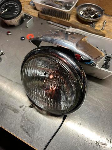 6” Harley koplamp met sportster mount beschikbaar voor biedingen