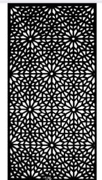 Kunststof lasergesneden panelen 4x, Tuin en Terras, Ophalen, Kunststof, 1 tot 2 meter, Minder dan 3 meter
