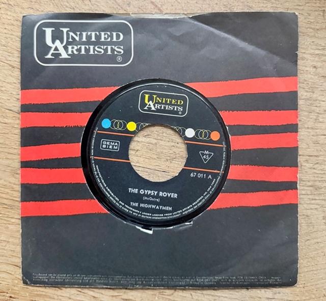The Highwaymen - The gypsy river /Cottonfields, Cd's en Dvd's, Vinyl Singles, 7 inch, Single, Ophalen of Verzenden, Zo goed als nieuw