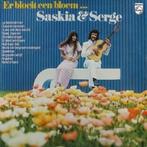 Saskia & Serge ‎– Er Bloeit Een Bloem... lp, Cd's en Dvd's, Vinyl | Nederlandstalig, Levenslied of Smartlap, Gebruikt, Ophalen of Verzenden