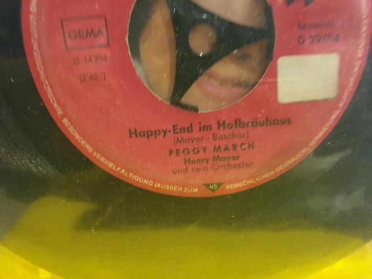 Peggy March - Happy end im Hofbrauhaus (c4), Cd's en Dvd's, Vinyl Singles, Ophalen of Verzenden