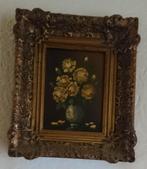 Schilderij vaas met bloemen 38 x 33 (K), Antiek en Kunst, Kunst | Schilderijen | Klassiek, Ophalen