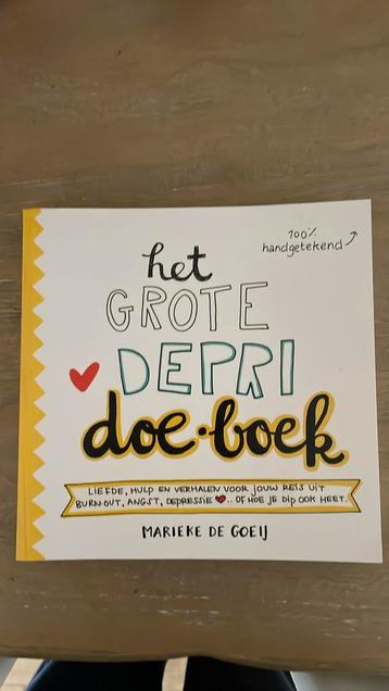 Het grote depri doe-boek beschikbaar voor biedingen