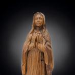 Houten Heilige Madonna, Antiek en Kunst, Verzenden