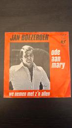 Jan Boezeroen, ode aan Mary, Cd's en Dvd's, Vinyl | Nederlandstalig, Ophalen of Verzenden, Gebruikt, Overige formaten, Levenslied of Smartlap
