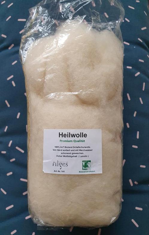 Heilzame schapenwol heilwol + wolwikkel oliekompres set, Diversen, Verpleegmiddelen, Gebruikt, Ophalen of Verzenden