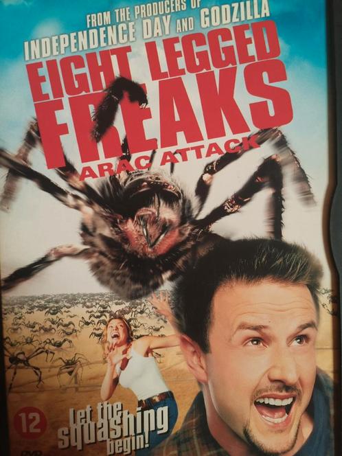 Eight Legged Freaks Dvd NL ZGAN, Cd's en Dvd's, Dvd's | Actie, Zo goed als nieuw, Actiekomedie, Vanaf 12 jaar, Ophalen of Verzenden
